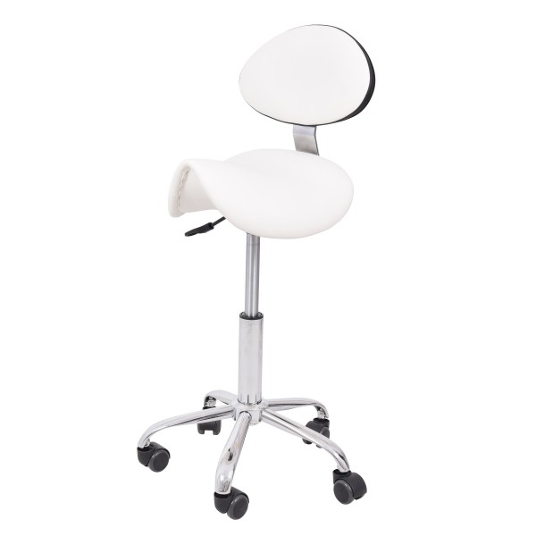 Arbeitsstuhl Jockey mit Rückenlehne -160