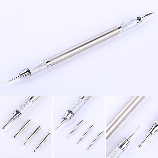 Manikürpunkt mit Aufsätzen - Born Pretty- 47626