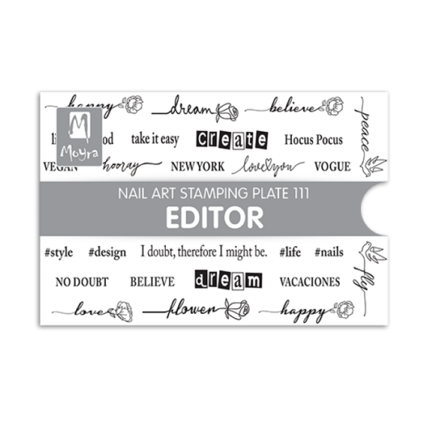 Moyra Platte EDITOR Nr.111