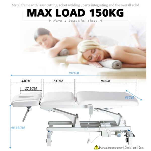 Elektrische Massageliege REHA DP S806