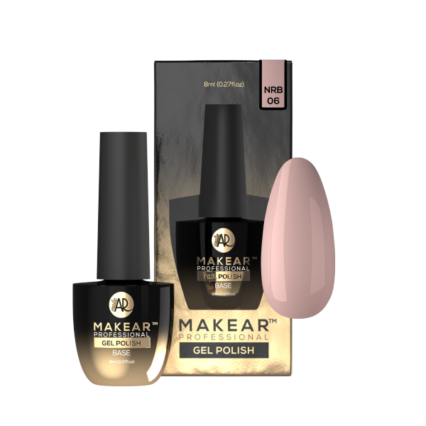 Makear NUDE RUBBER BASE - Smoky BEIGE