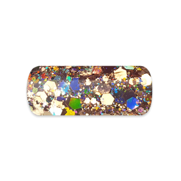 Holo Glitter-Mix Nr.2 - Gold