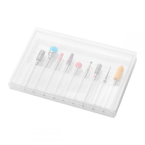 Komplet 9 brusilnih nastavkov AS1079