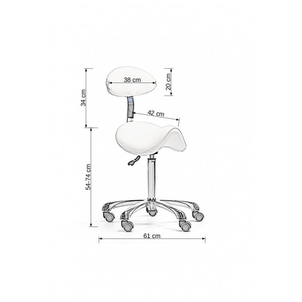 gladka vzmet za nastavitev višine