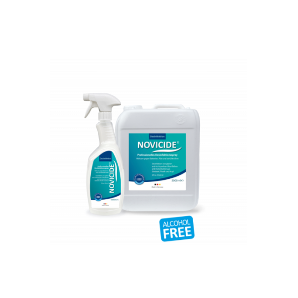 Novicide dezinfekcijski sprej 1l / Barbicide nadomestilo