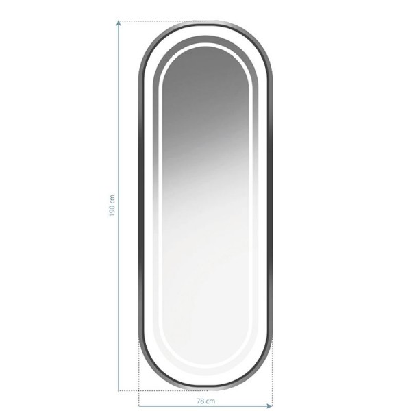 Ogledalo za frizerski salon AS3102