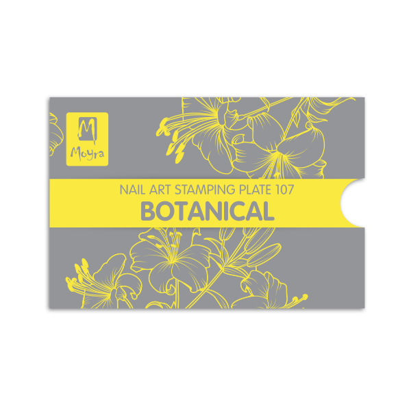 Moyra Stempelplatte BOTANICAL Nr.107
