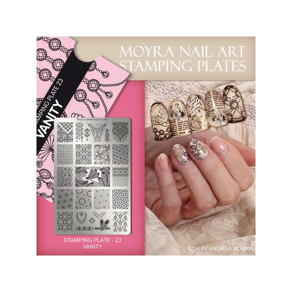 Moyra Stamping Plate VANITY Nr.23