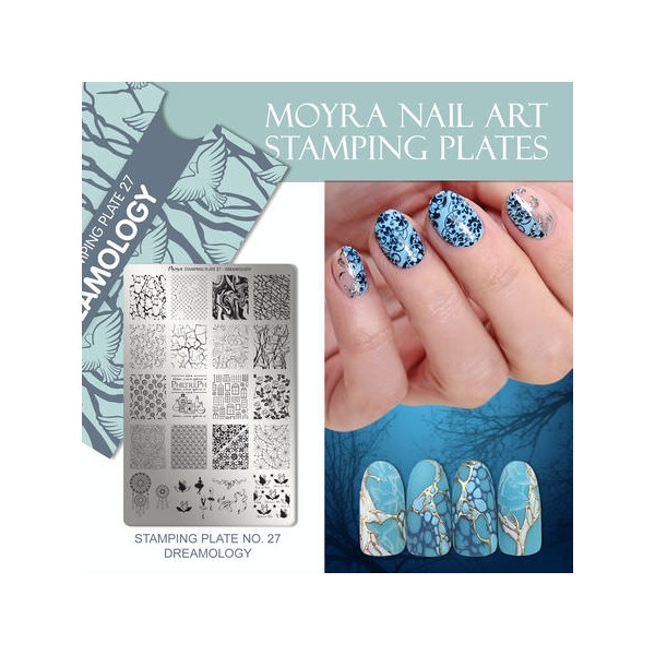 Moyra Stempelplatte DREAMOLOGY Nr.27