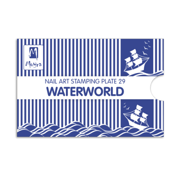 Moyra Stempelplatte WATERWORLD Nr.29