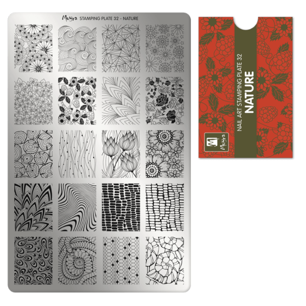 Moyra Stamping Plate NATURE Nr.32