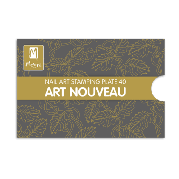 Moyra Stamping Plate ART NOUVEAU Nr.40