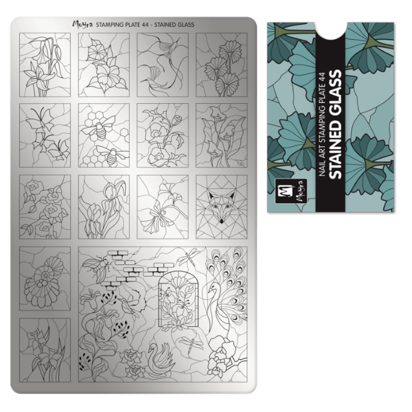 Moyra Ploščica GLASMALEREI Nr.44