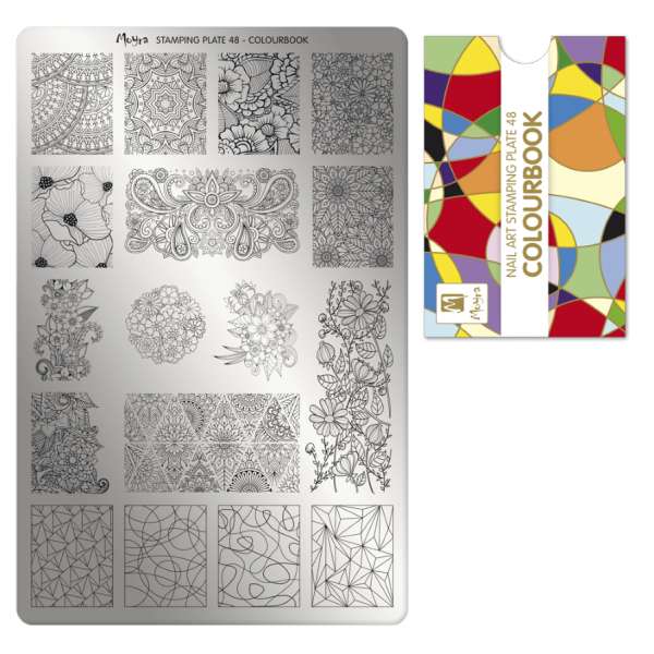 Moyra Stamping Plate COLOURBOOK Nr.48