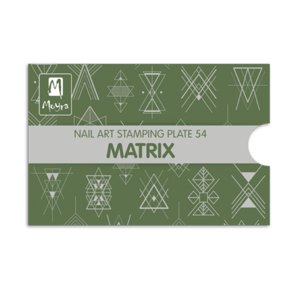 Moyra Stamping Plate MATRIX Nr.54