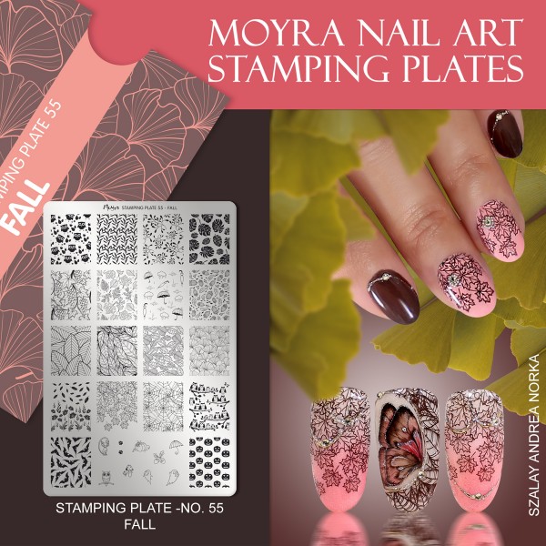 Moyra Stamping Plate FALL Nr.55