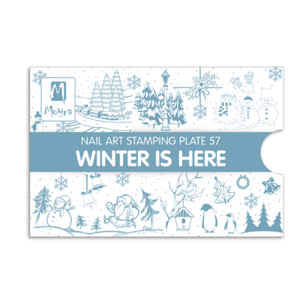 Moyra Platte WINTER IS HERE Nr.57