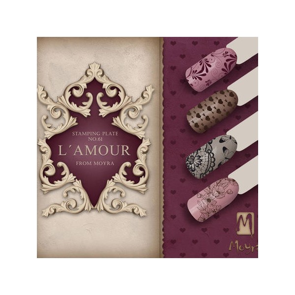 Moyra Platte L'AMOUR Nr.61