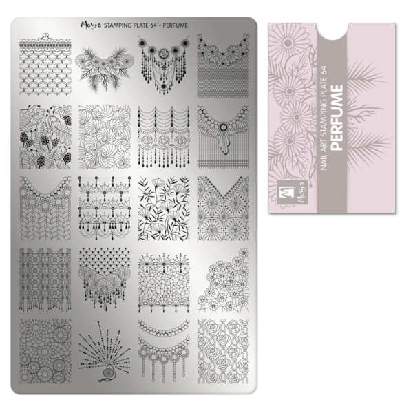 Moyra Stamping-Platte PERFUME Nr.64