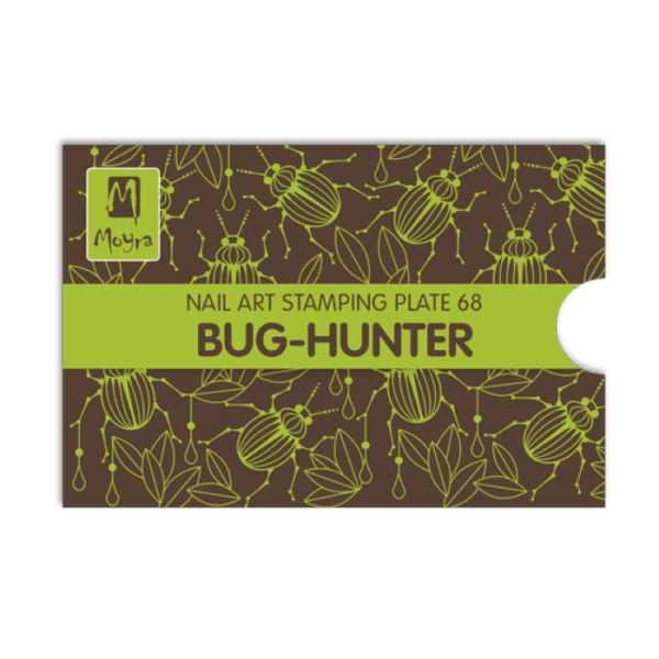 Moyra Stamping Plate BUG-HUNTER Nr.68