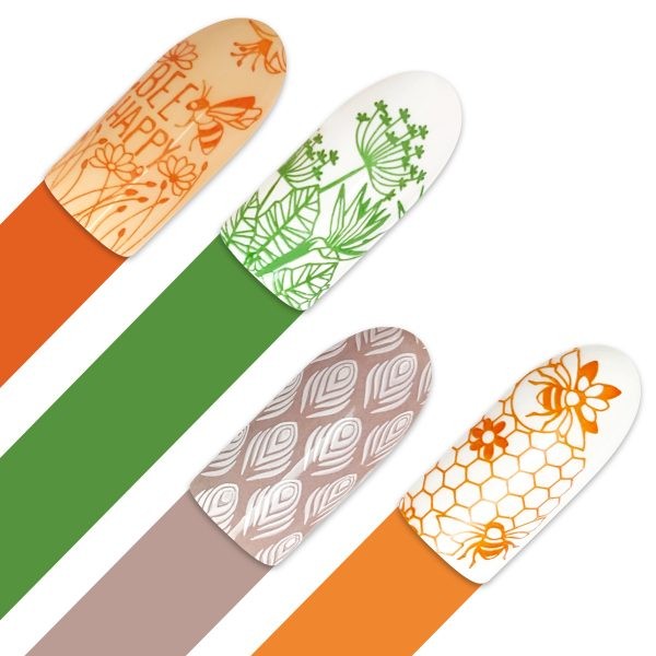 Moyra Stamping Plate VIVA VERDE Nr.82