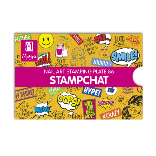 Moyra Stamping Plate STAMPCHAT Nr.86