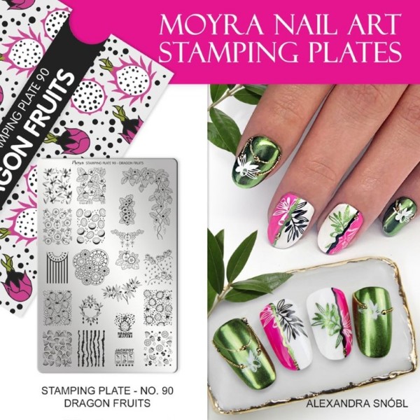 Moyra Platte DRAGON FRUITS Nr.90