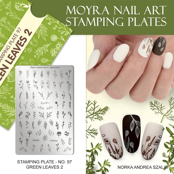 Moyra Platte GREEN LEAVES 2 Nr.97