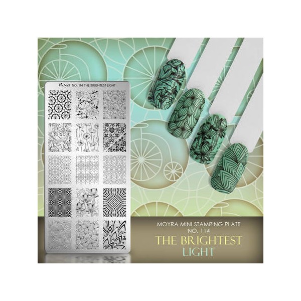 Moyra MINI Platte The brightest light Nr.114