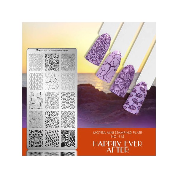 Moyra MINI Platte Happily ever after Nr.115