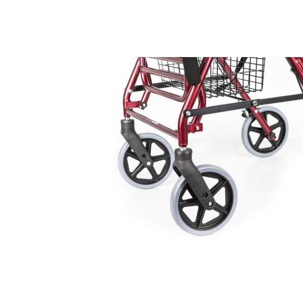 Alu štirikolesni transportni rolator AT51018 