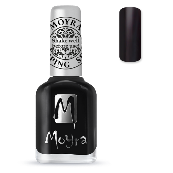 Moyra Stamping Lack SP06 - Schwarz