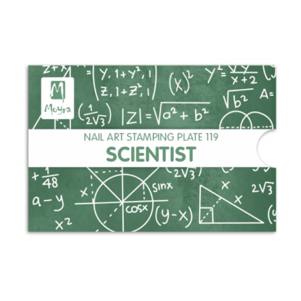 Moyra Stempelplatte Wissenschaftler Nr.119