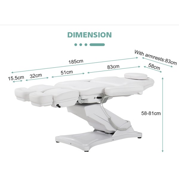 Stol za pedikuro električni Santos DP-8187  