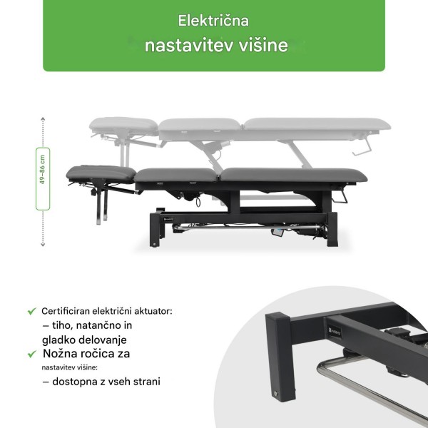 Masažna električna miza Fortis 5 ERGO