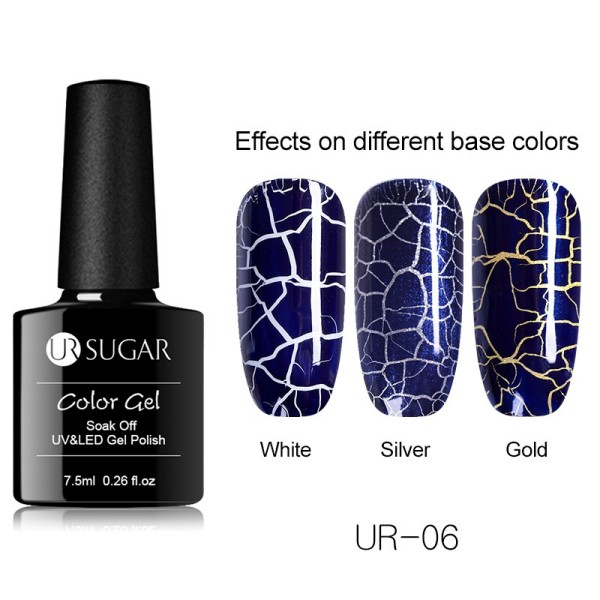 UR sugar 7,5ml crackle gel polish 46009 6