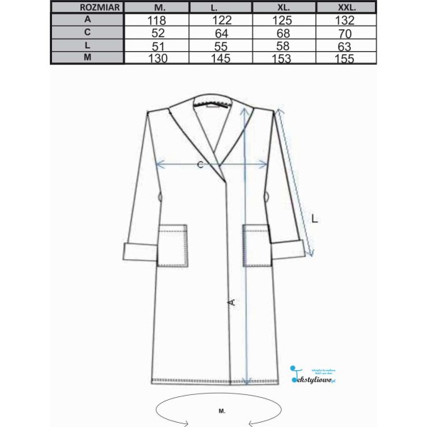 Kopalni plašč VAFELJ