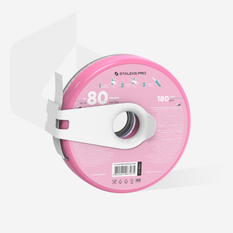 Staleks Brusni trak za enkratno uporabo AT-180W