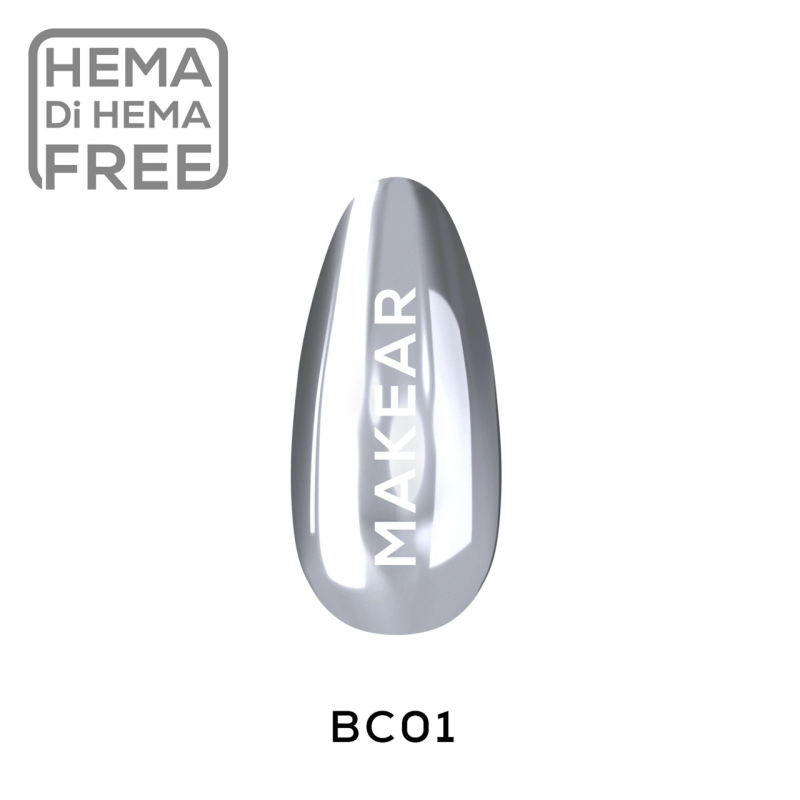 MAKEAR SFX tekoči Chrome effect - Silver BC01
