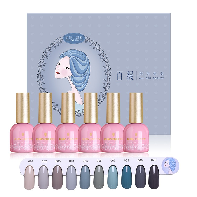 Deep Love - Forever - BORN PRETTY Gel-Polierset