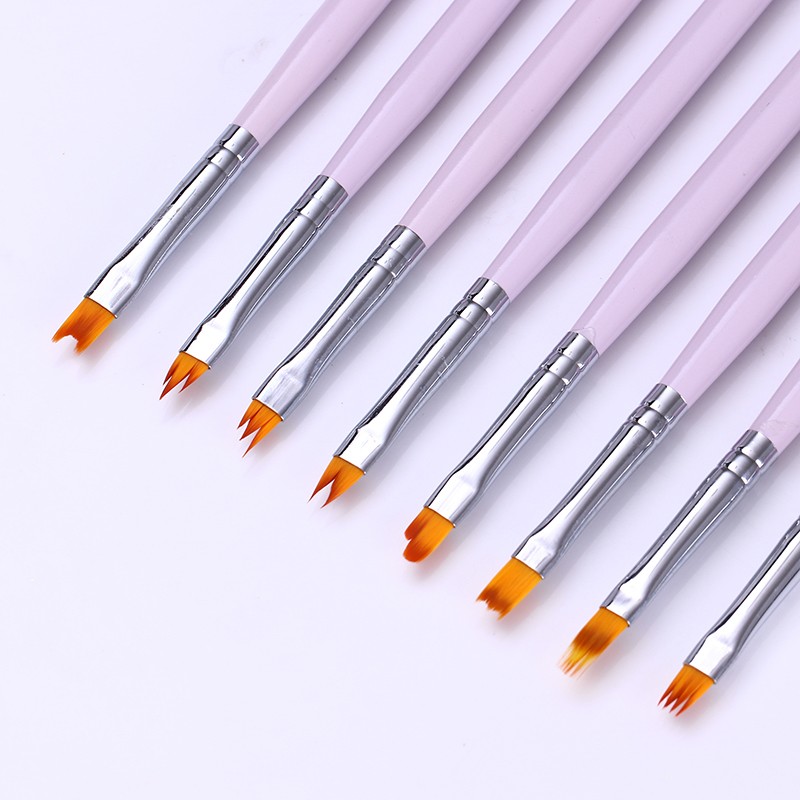 Set Nail Art Pinsel 8 Stück