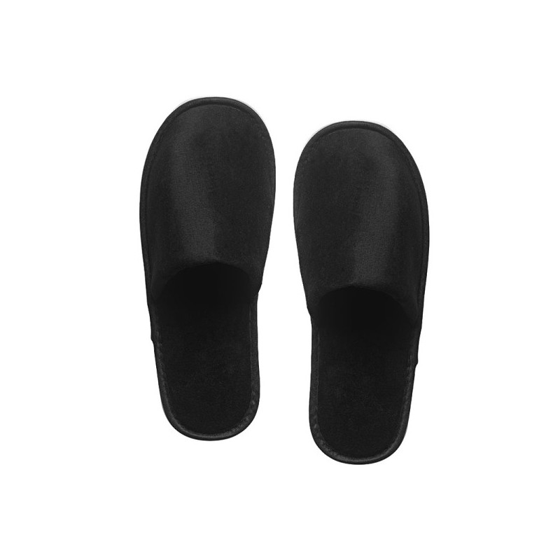 Schwarze Hausschuhe