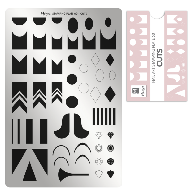 Moyra Stamping Plate CUTS Nr.60