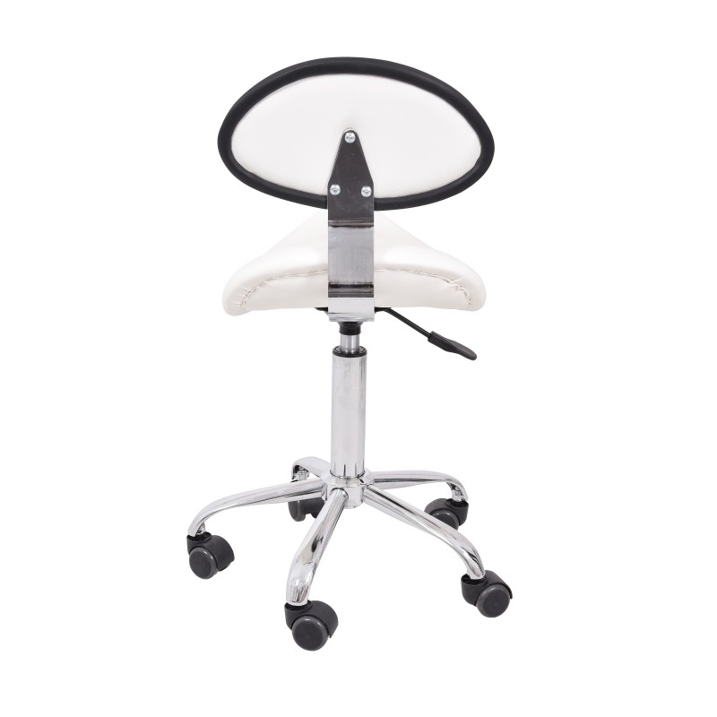 Arbeitsstuhl Jockey mit Rückenlehne -160