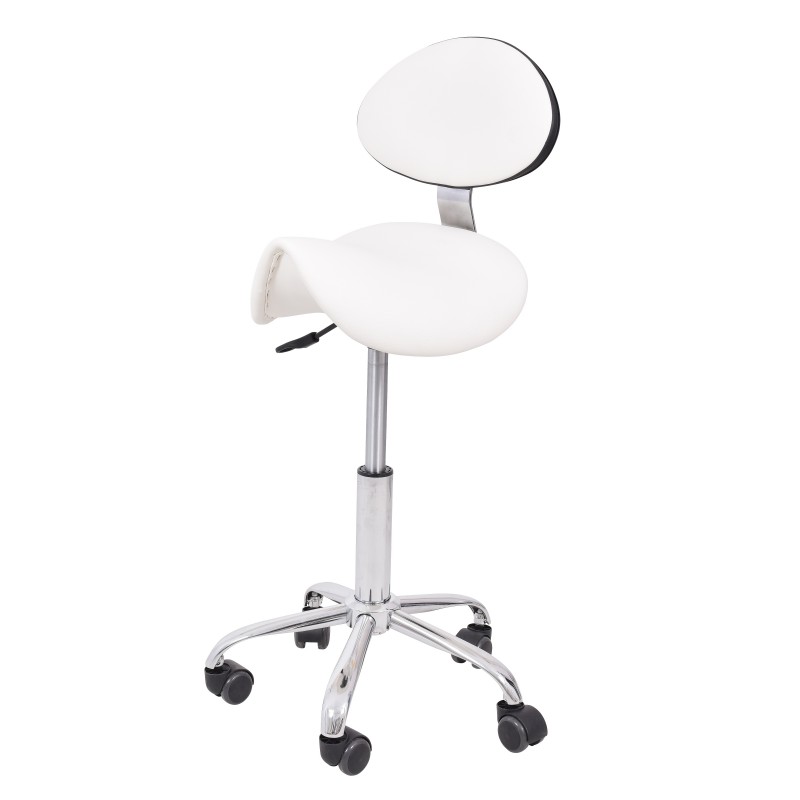 Arbeitsstuhl Jockey mit Rückenlehne -160