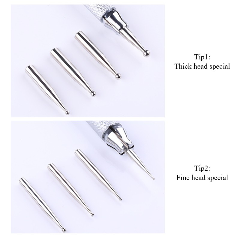 Manikürpunkt mit Aufsätzen - Born Pretty- 47626