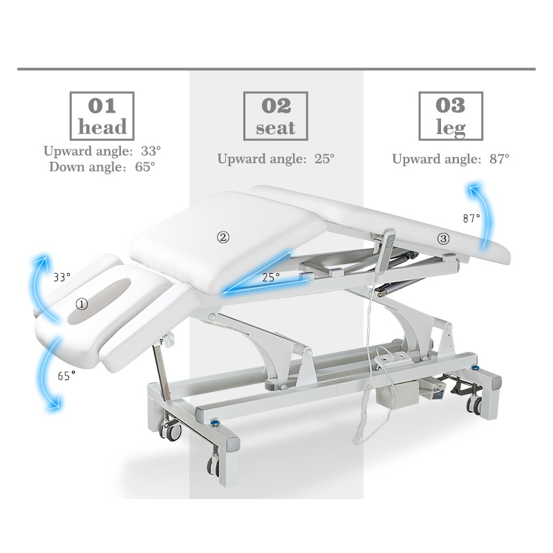 Elektrische Massageliege REHA DP S806