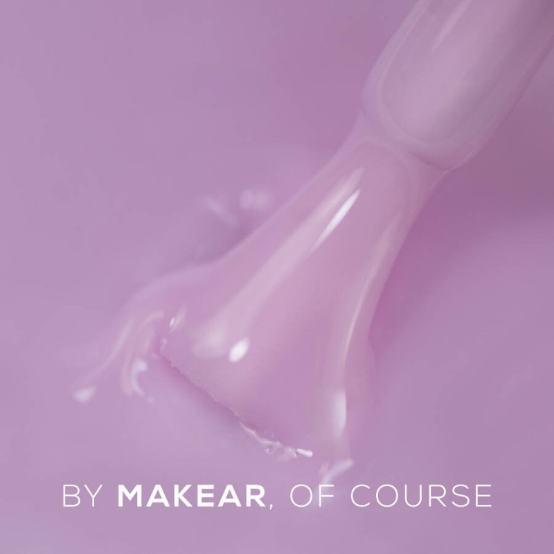 Makear COLOR RUBBER BASE - HELLROSA