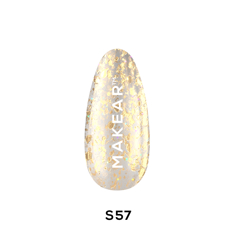 Makear S57 UV Gel Polish Gold Star