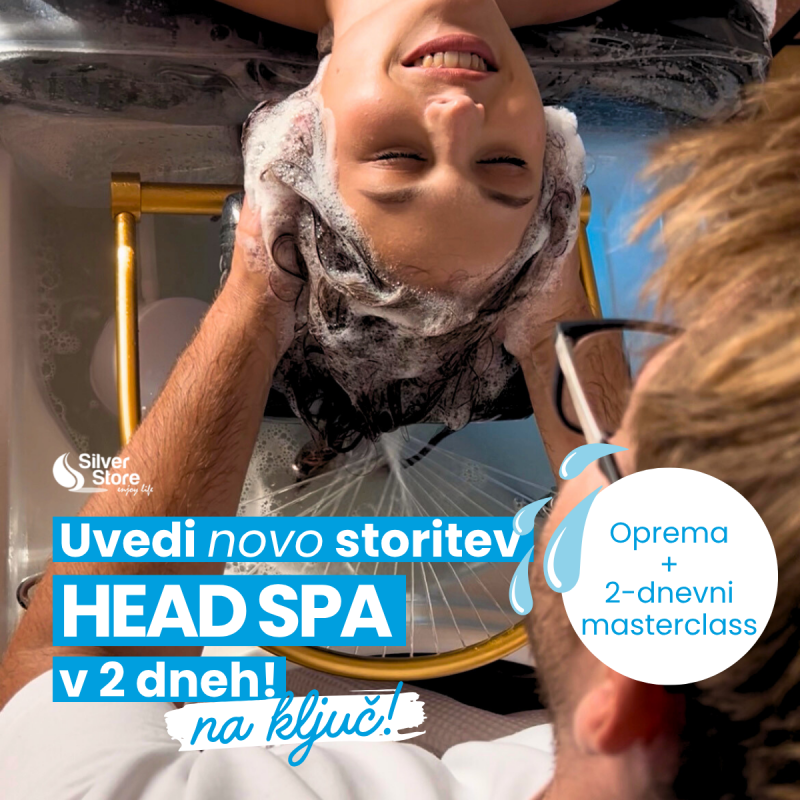 HEAD SPA NA KLJUČ – MASTERCLASS + MIZA